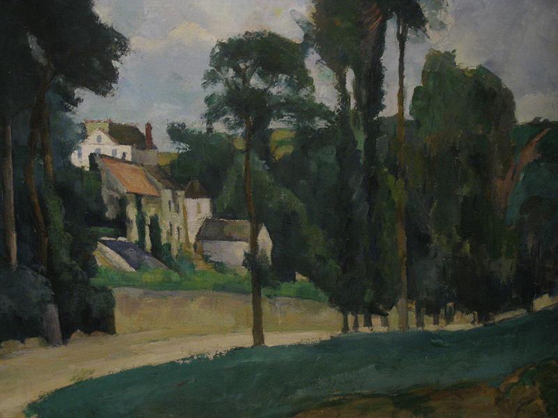 Paul Cezanne Road at Pontoise By Paul Cezanne oil painting picture
